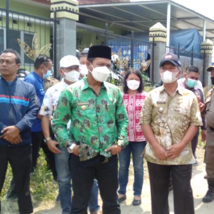 SURVEI LAPANGAN PEMBANGUNAN SMP NEGRI DI DESA MEKARRAHAYU